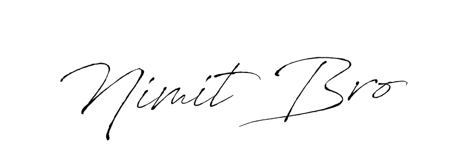 Here are the top 10 professional signature styles for the name Nimit Bro. These are the best autograph styles you can use for your name. Nimit Bro signature style 6 images and pictures png