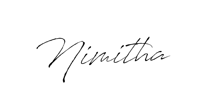 Make a beautiful signature design for name Nimitha. Use this online signature maker to create a handwritten signature for free. Nimitha signature style 6 images and pictures png