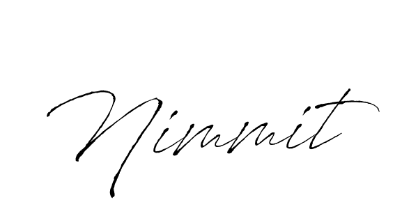 Here are the top 10 professional signature styles for the name Nimmit. These are the best autograph styles you can use for your name. Nimmit signature style 6 images and pictures png