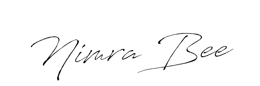 if you are searching for the best signature style for your name Nimra Bee. so please give up your signature search. here we have designed multiple signature styles  using Antro_Vectra. Nimra Bee signature style 6 images and pictures png