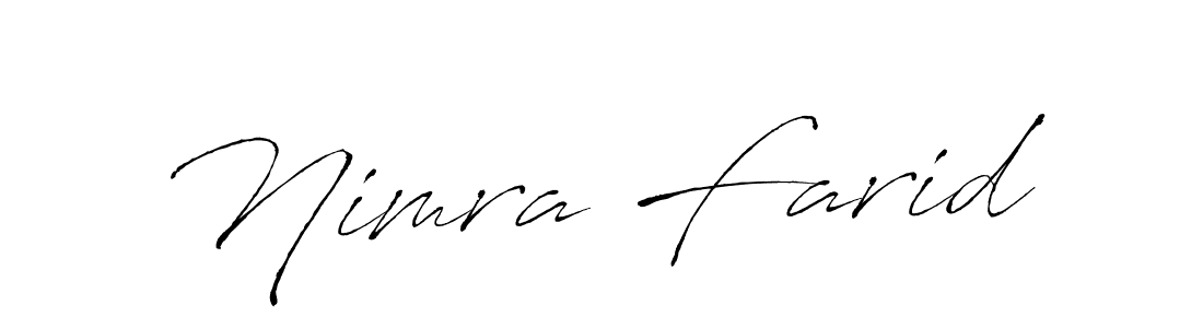 Once you've used our free online signature maker to create your best signature Antro_Vectra style, it's time to enjoy all of the benefits that Nimra Farid name signing documents. Nimra Farid signature style 6 images and pictures png