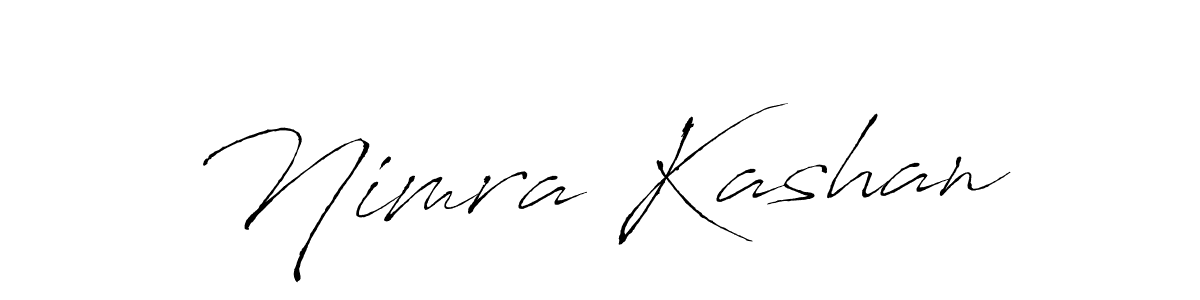 How to make Nimra Kashan signature? Antro_Vectra is a professional autograph style. Create handwritten signature for Nimra Kashan name. Nimra Kashan signature style 6 images and pictures png