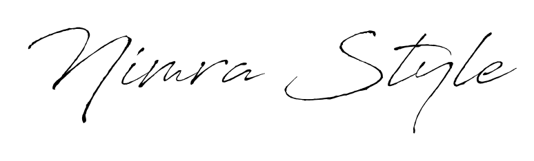 Create your official email sign-off with Nimra Style name in Antro_Vectra style. Crisp, clean, and perfectly legible across all screens. Nimra Style signature style 6 images and pictures png
