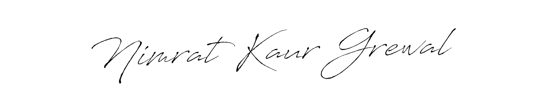 It looks lik you need a new signature style for name Nimrat Kaur Grewal. Design unique handwritten (Antro_Vectra) signature with our free signature maker in just a few clicks. Nimrat Kaur Grewal signature style 6 images and pictures png