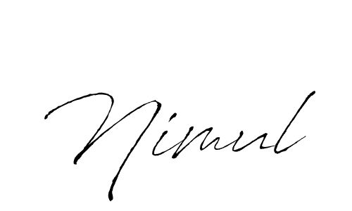 It looks lik you need a new signature style for name Nimul. Design unique handwritten (Antro_Vectra) signature with our free signature maker in just a few clicks. Nimul signature style 6 images and pictures png