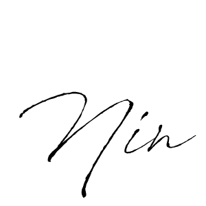 See photos of Nin official signature by Spectra . Check more albums & portfolios. Read reviews & check more about Antro_Vectra font. Nin signature style 6 images and pictures png