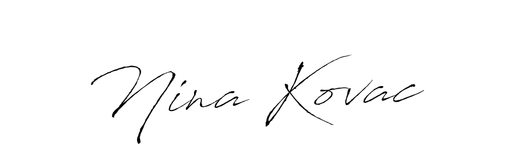 See photos of Nina Kovac official signature by Spectra . Check more albums & portfolios. Read reviews & check more about Antro_Vectra font. Nina Kovac signature style 6 images and pictures png