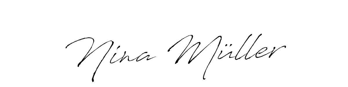 Also You can easily find your signature by using the search form. We will create Nina Müller name handwritten signature images for you free of cost using Antro_Vectra sign style. Nina Müller signature style 6 images and pictures png