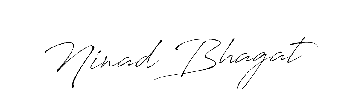 Create a beautiful signature design for name Ninad Bhagat. With this signature (Antro_Vectra) fonts, you can make a handwritten signature for free. Ninad Bhagat signature style 6 images and pictures png