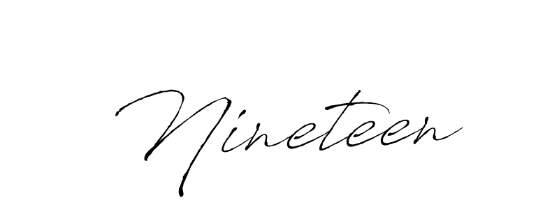 You should practise on your own different ways (Antro_Vectra) to write your name (Nineteen) in signature. don't let someone else do it for you. Nineteen signature style 6 images and pictures png