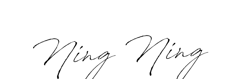 Also You can easily find your signature by using the search form. We will create Ning Ning name handwritten signature images for you free of cost using Antro_Vectra sign style. Ning Ning signature style 6 images and pictures png