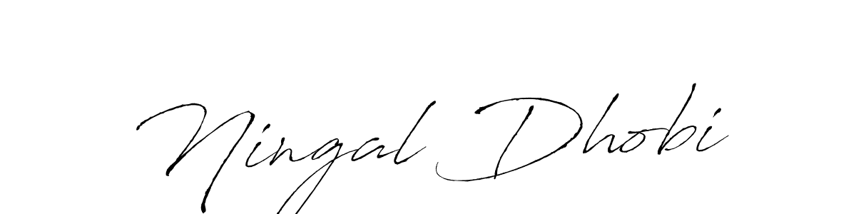 Ningal Dhobi stylish signature style. Best Handwritten Sign (Antro_Vectra) for my name. Handwritten Signature Collection Ideas for my name Ningal Dhobi. Ningal Dhobi signature style 6 images and pictures png