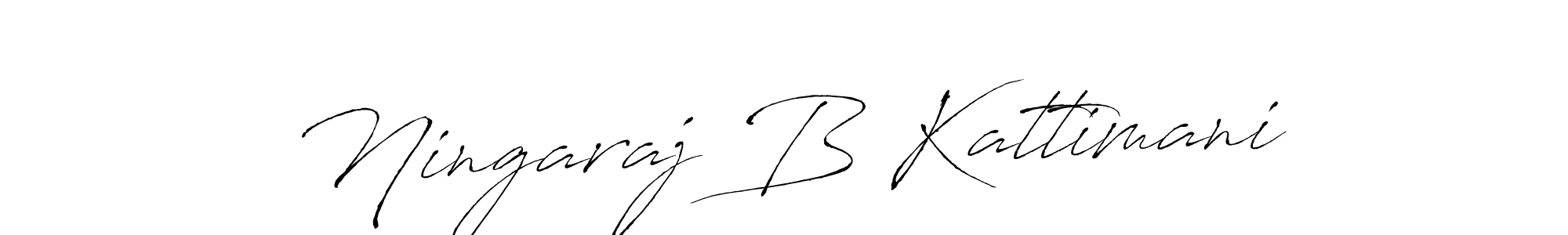 Antro_Vectra is a professional signature style that is perfect for those who want to add a touch of class to their signature. It is also a great choice for those who want to make their signature more unique. Get Ningaraj B Kattimani name to fancy signature for free. Ningaraj B Kattimani signature style 6 images and pictures png