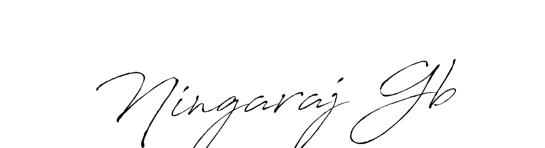 How to make Ningaraj Gb name signature. Use Antro_Vectra style for creating short signs online. This is the latest handwritten sign. Ningaraj Gb signature style 6 images and pictures png