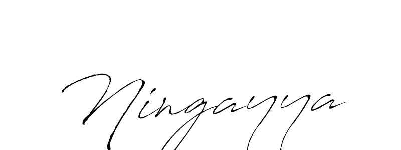 Ningayya stylish signature style. Best Handwritten Sign (Antro_Vectra) for my name. Handwritten Signature Collection Ideas for my name Ningayya. Ningayya signature style 6 images and pictures png