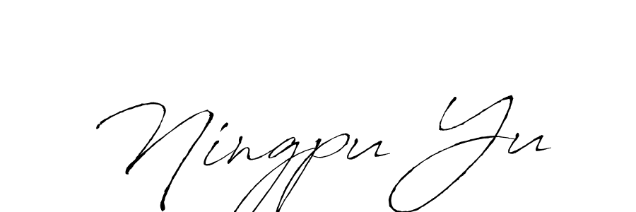How to make Ningpu Yu name signature. Use Antro_Vectra style for creating short signs online. This is the latest handwritten sign. Ningpu Yu signature style 6 images and pictures png