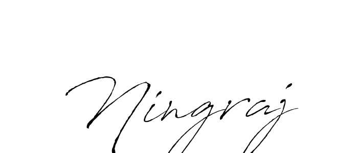 Create a beautiful signature design for name Ningraj. With this signature (Antro_Vectra) fonts, you can make a handwritten signature for free. Ningraj signature style 6 images and pictures png