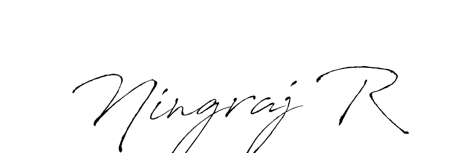 if you are searching for the best signature style for your name Ningraj R. so please give up your signature search. here we have designed multiple signature styles  using Antro_Vectra. Ningraj R signature style 6 images and pictures png