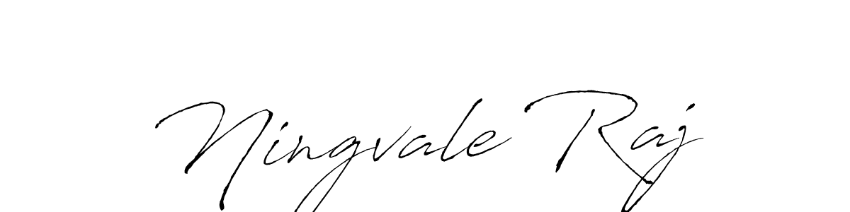 You should practise on your own different ways (Antro_Vectra) to write your name (Ningvale Raj) in signature. don't let someone else do it for you. Ningvale Raj signature style 6 images and pictures png