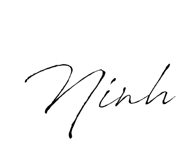 You should practise on your own different ways (Antro_Vectra) to write your name (Ninh) in signature. don't let someone else do it for you. Ninh signature style 6 images and pictures png