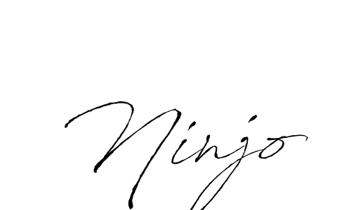 Also we have Ninjo name is the best signature style. Create professional handwritten signature collection using Antro_Vectra autograph style. Ninjo signature style 6 images and pictures png