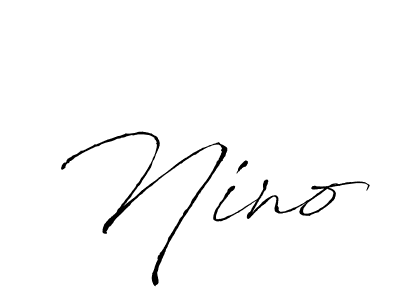 How to make Nino name signature. Use Antro_Vectra style for creating short signs online. This is the latest handwritten sign. Nino signature style 6 images and pictures png