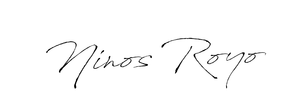 Also we have Ninos Royo name is the best signature style. Create professional handwritten signature collection using Antro_Vectra autograph style. Ninos Royo signature style 6 images and pictures png