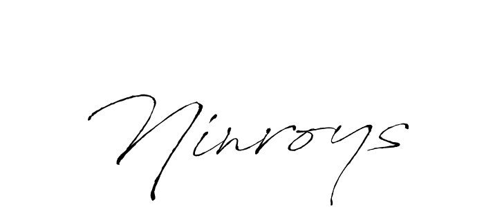 How to make Ninroys name signature. Use Antro_Vectra style for creating short signs online. This is the latest handwritten sign. Ninroys signature style 6 images and pictures png
