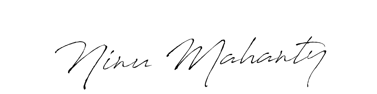 Antro_Vectra is a professional signature style that is perfect for those who want to add a touch of class to their signature. It is also a great choice for those who want to make their signature more unique. Get Ninu Mahanty name to fancy signature for free. Ninu Mahanty signature style 6 images and pictures png