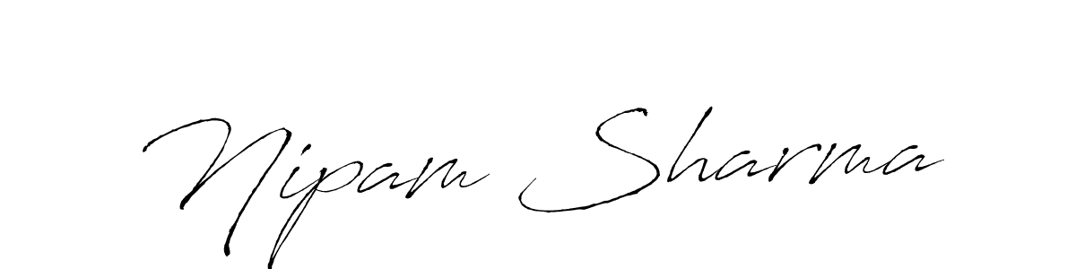 Make a beautiful signature design for name Nipam Sharma. Use this online signature maker to create a handwritten signature for free. Nipam Sharma signature style 6 images and pictures png