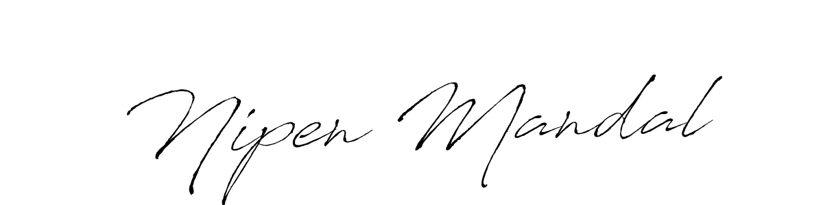 Also You can easily find your signature by using the search form. We will create Nipen Mandal name handwritten signature images for you free of cost using Antro_Vectra sign style. Nipen Mandal signature style 6 images and pictures png