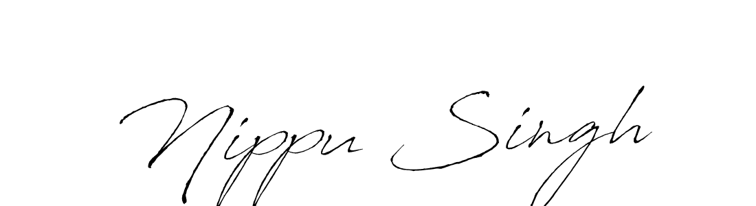 Make a short Nippu Singh signature style. Manage your documents anywhere anytime using Antro_Vectra. Create and add eSignatures, submit forms, share and send files easily. Nippu Singh signature style 6 images and pictures png