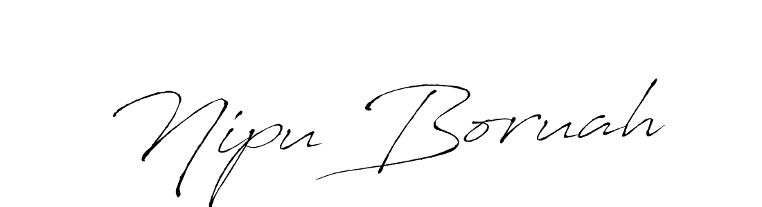 This is the best signature style for the Nipu Boruah name. Also you like these signature font (Antro_Vectra). Mix name signature. Nipu Boruah signature style 6 images and pictures png
