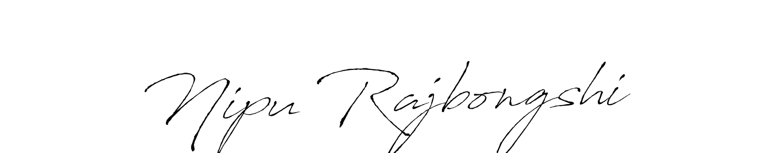 Similarly Antro_Vectra is the best handwritten signature design. Signature creator online .You can use it as an online autograph creator for name Nipu Rajbongshi. Nipu Rajbongshi signature style 6 images and pictures png