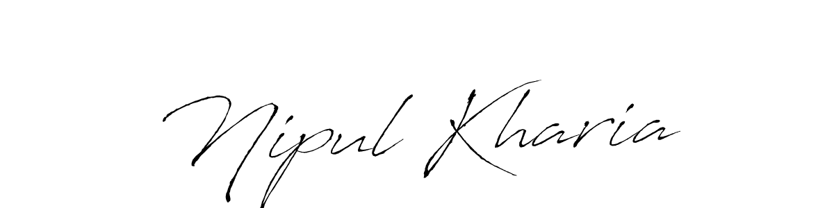 See photos of Nipul Kharia official signature by Spectra . Check more albums & portfolios. Read reviews & check more about Antro_Vectra font. Nipul Kharia signature style 6 images and pictures png