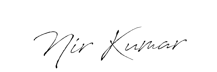 Make a beautiful signature design for name Nir Kumar. Use this online signature maker to create a handwritten signature for free. Nir Kumar signature style 6 images and pictures png
