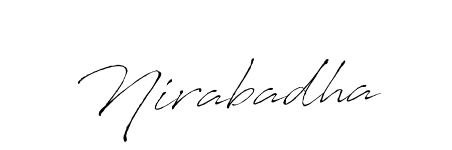 Antro_Vectra is a professional signature style that is perfect for those who want to add a touch of class to their signature. It is also a great choice for those who want to make their signature more unique. Get Nirabadha name to fancy signature for free. Nirabadha signature style 6 images and pictures png