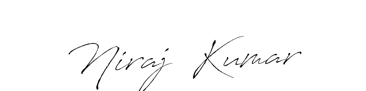 It looks lik you need a new signature style for name Niraj  Kumar. Design unique handwritten (Antro_Vectra) signature with our free signature maker in just a few clicks. Niraj  Kumar signature style 6 images and pictures png