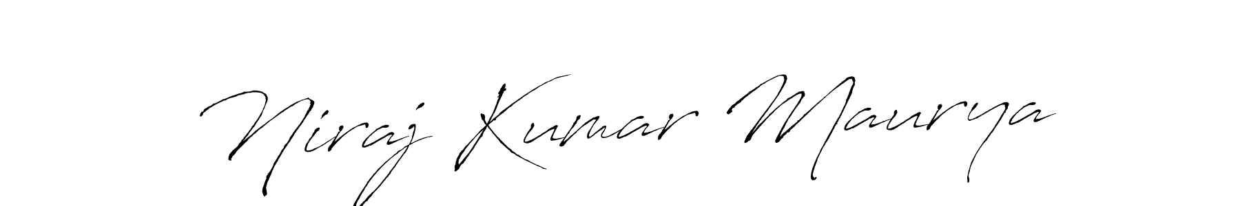 Niraj Kumar Maurya stylish signature style. Best Handwritten Sign (Antro_Vectra) for my name. Handwritten Signature Collection Ideas for my name Niraj Kumar Maurya. Niraj Kumar Maurya signature style 6 images and pictures png