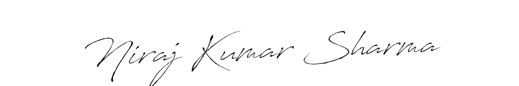 Niraj Kumar Sharma stylish signature style. Best Handwritten Sign (Antro_Vectra) for my name. Handwritten Signature Collection Ideas for my name Niraj Kumar Sharma. Niraj Kumar Sharma signature style 6 images and pictures png