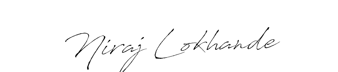 You should practise on your own different ways (Antro_Vectra) to write your name (Niraj Lokhande) in signature. don't let someone else do it for you. Niraj Lokhande signature style 6 images and pictures png