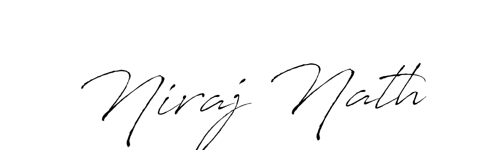 Design your own signature with our free online signature maker. With this signature software, you can create a handwritten (Antro_Vectra) signature for name Niraj Nath. Niraj Nath signature style 6 images and pictures png