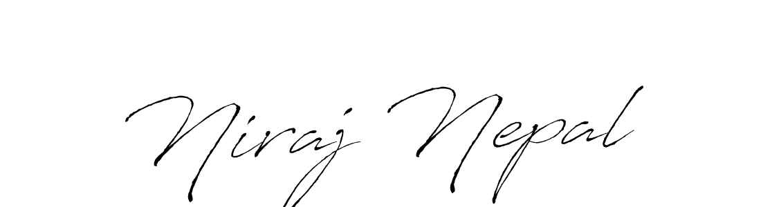 Similarly Antro_Vectra is the best handwritten signature design. Signature creator online .You can use it as an online autograph creator for name Niraj Nepal. Niraj Nepal signature style 6 images and pictures png