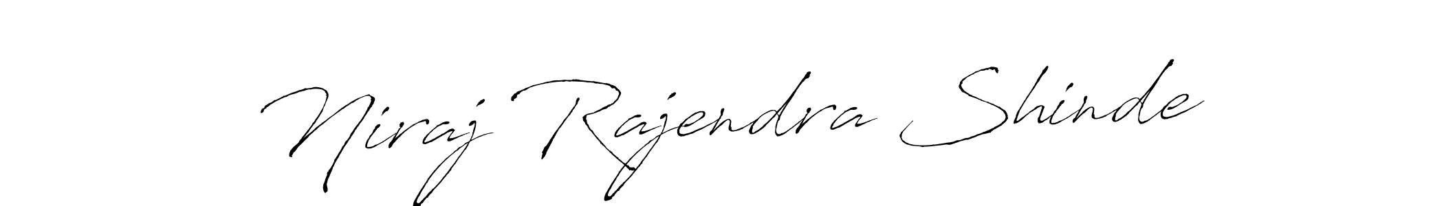 How to make Niraj Rajendra Shinde signature? Antro_Vectra is a professional autograph style. Create handwritten signature for Niraj Rajendra Shinde name. Niraj Rajendra Shinde signature style 6 images and pictures png