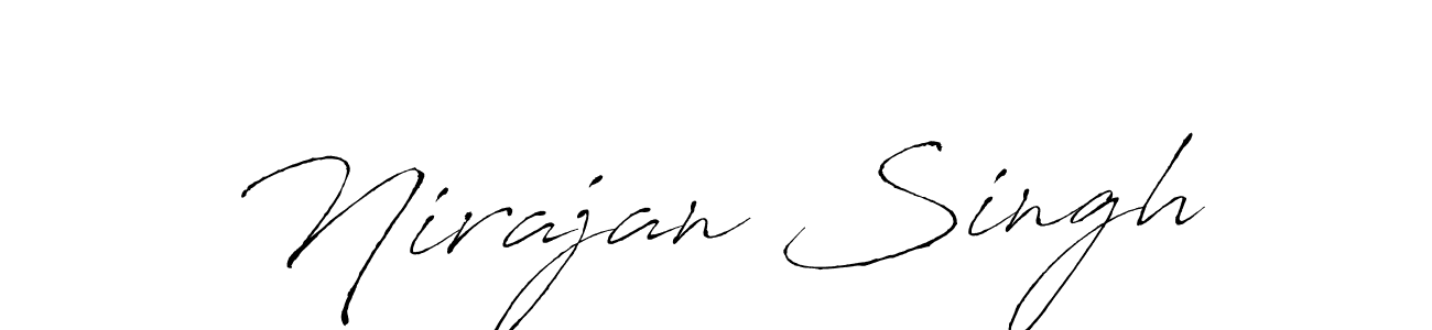 Nirajan Singh stylish signature style. Best Handwritten Sign (Antro_Vectra) for my name. Handwritten Signature Collection Ideas for my name Nirajan Singh. Nirajan Singh signature style 6 images and pictures png