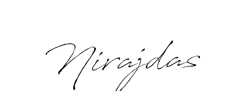 How to make Nirajdas signature? Antro_Vectra is a professional autograph style. Create handwritten signature for Nirajdas name. Nirajdas signature style 6 images and pictures png