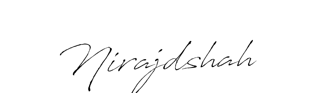 Antro_Vectra is a professional signature style that is perfect for those who want to add a touch of class to their signature. It is also a great choice for those who want to make their signature more unique. Get Nirajdshah name to fancy signature for free. Nirajdshah signature style 6 images and pictures png