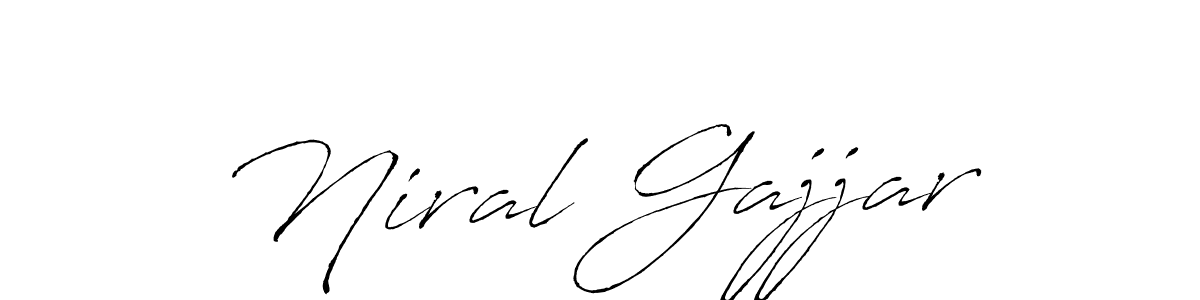 Antro_Vectra is a professional signature style that is perfect for those who want to add a touch of class to their signature. It is also a great choice for those who want to make their signature more unique. Get Niral Gajjar name to fancy signature for free. Niral Gajjar signature style 6 images and pictures png