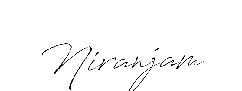 How to make Niranjam signature? Antro_Vectra is a professional autograph style. Create handwritten signature for Niranjam name. Niranjam signature style 6 images and pictures png