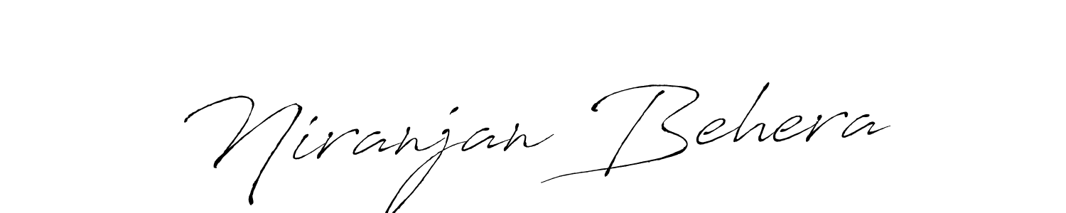 The best way (Antro_Vectra) to make a short signature is to pick only two or three words in your name. The name Niranjan Behera include a total of six letters. For converting this name. Niranjan Behera signature style 6 images and pictures png